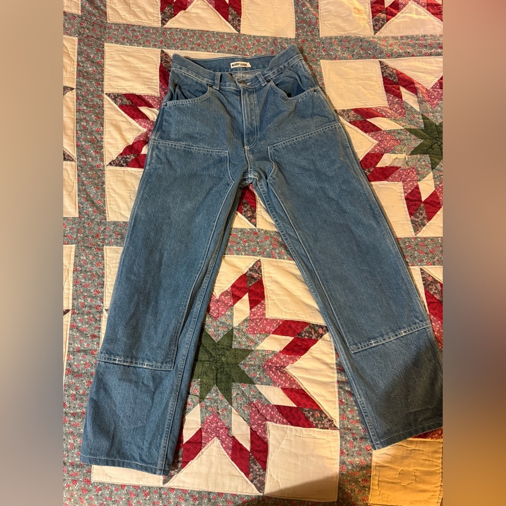 Rudy Jude Pale Indigo Utility Jeans